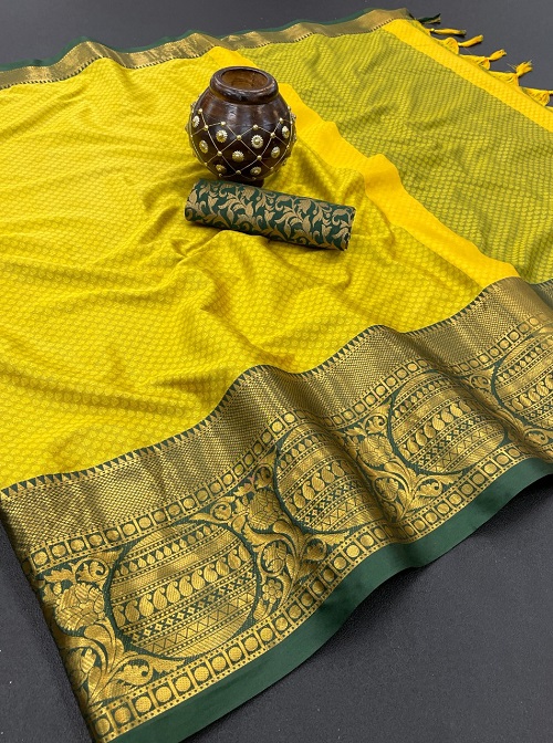 Aab Zoom Mercerised Cotton Silk Saree Collection